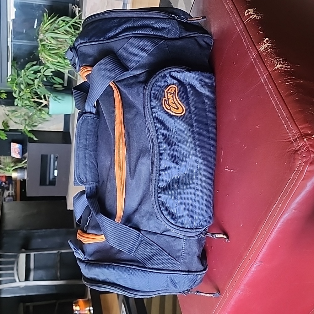 GUC Skullcandy: Ink'd Dufflebag, Navy & Orange